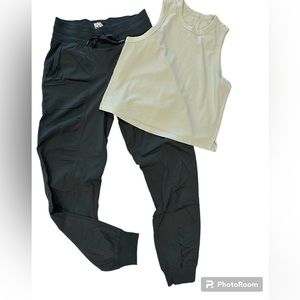 Lululemon Mid-Rise Dance Jogger & Classic Tank